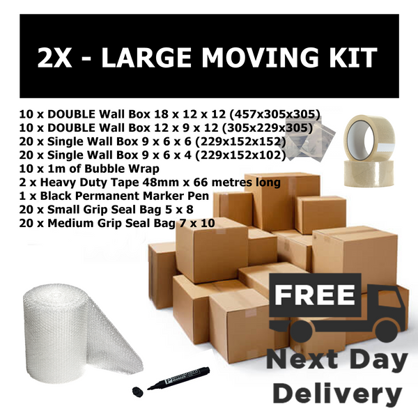 Moving Boxes KIT's.