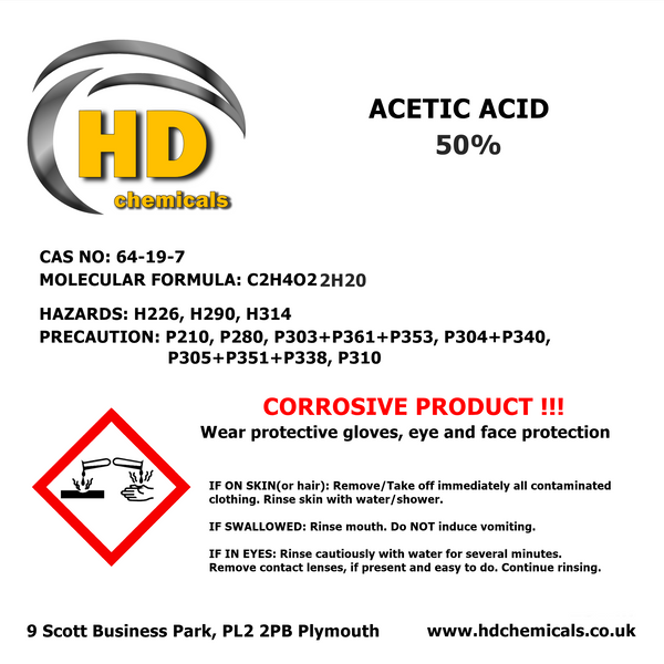 Acetic Acid 50%.