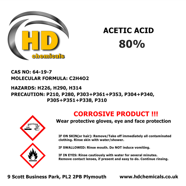 Acetic Acid 80%.
