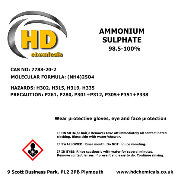 Ammonium Sulphate 98.5-100%