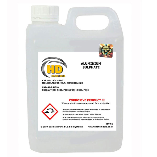 Aluminium Sulphate Powder.