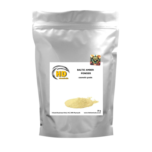 Baltic Amber Powder Cosmetic Grade.