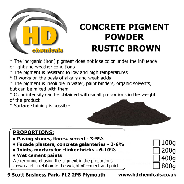 Cement Pigment Powder Colour Dye.