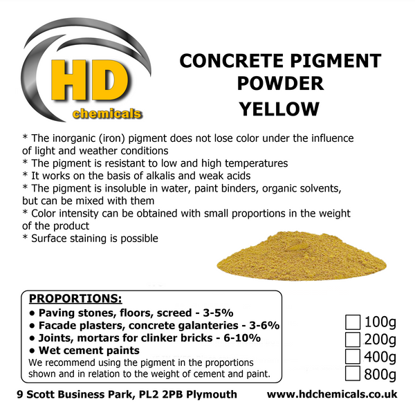 Cement Pigment Powder Colour Dye.