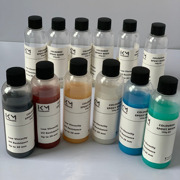 Coloured Epoxy Resin 150g.