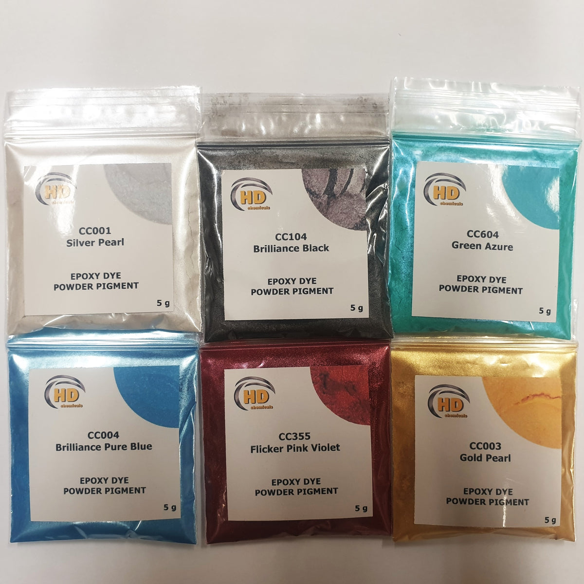 Powder Pigments Sets buy in UK online shop HD Chemicals LTD