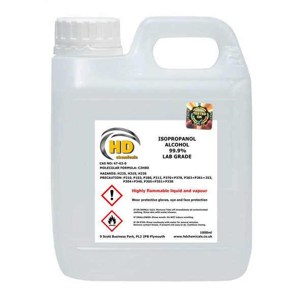 IPA Isopropyl Alcohol 99.9%.