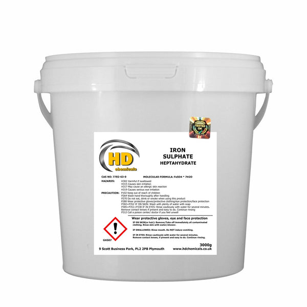 Iron Sulphate Heptahydrate Moss Killer.