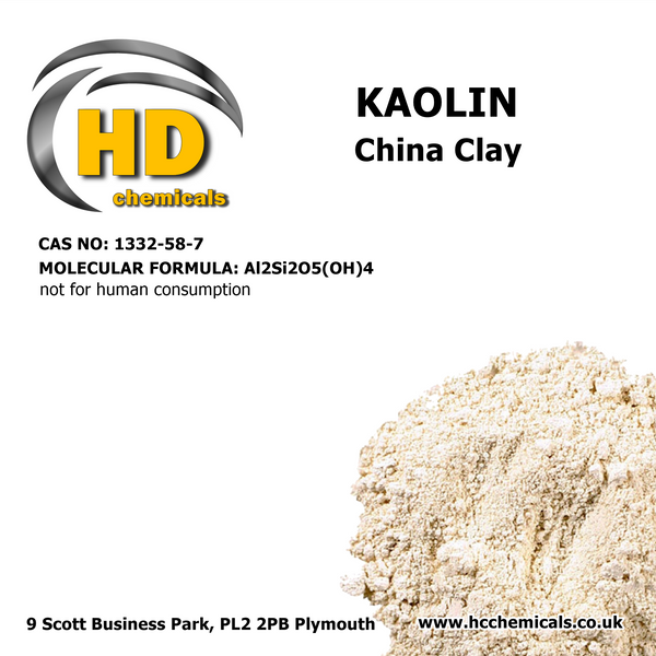 Kaolin China Clay Powder 100% Pure.