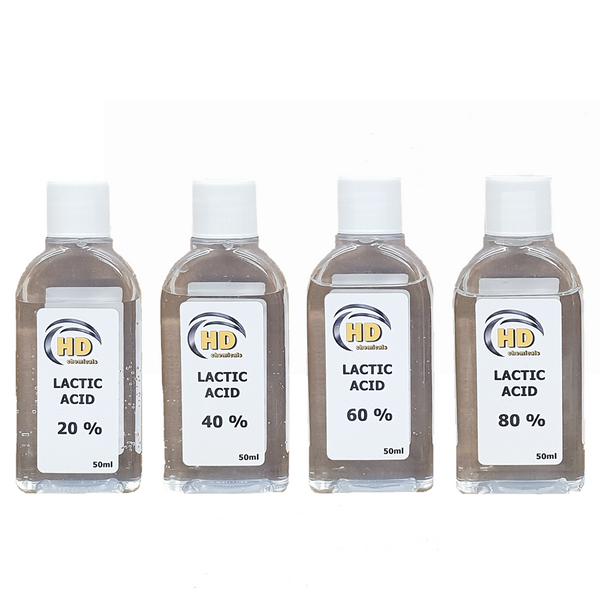Lactic Acid Peel 10% - 80% 50ml