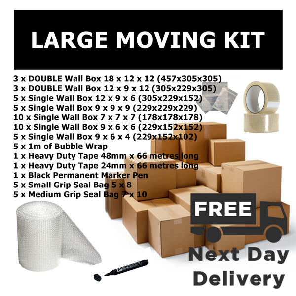 Moving Boxes KIT's.