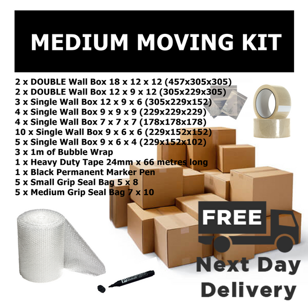 Moving Boxes KIT's.