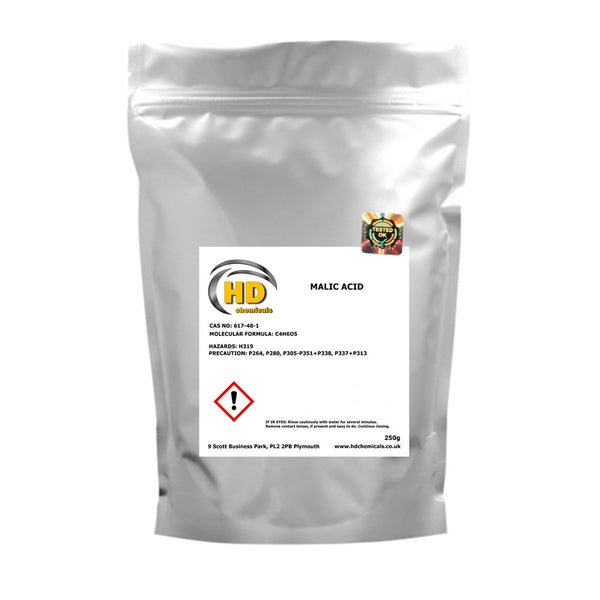 Malic Acid - 2 -Hydroxybutanedioic Acid.