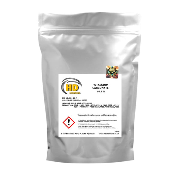Potassium Carbonate 99.9%.