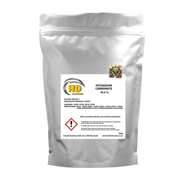 Potassium Carbonate 99.9%.