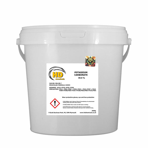 Potassium Carbonate 99.9%.