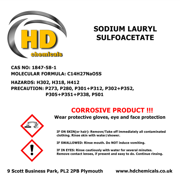 SLSA - Sodium Lauryl Sulfoacetate