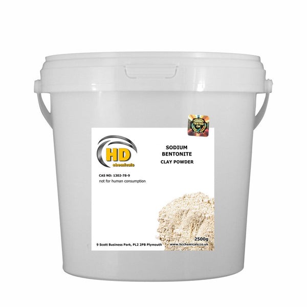 Sodium Bentonite Clay Powder.