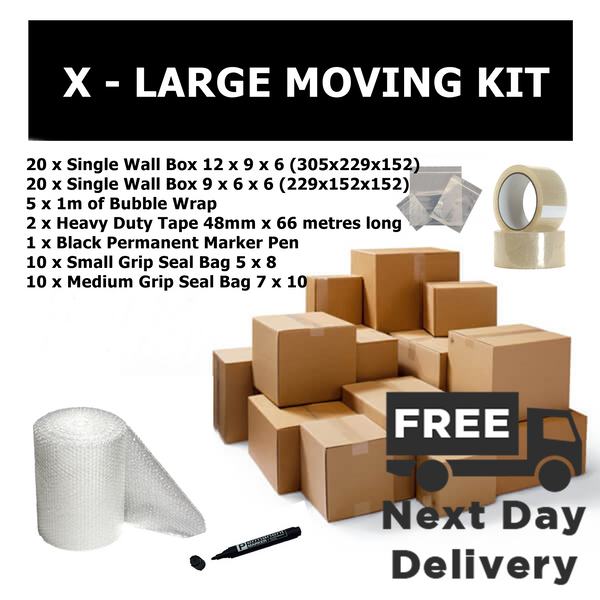 Moving Boxes KIT's.