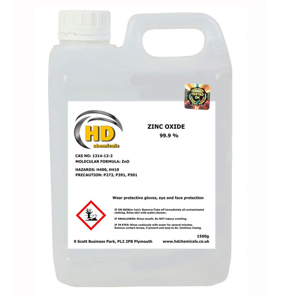 Zinc Oxide 99.9%.