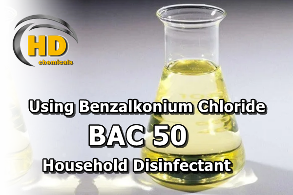 Benzalkonium Chloride BAC50 as a Household Disinfectant
