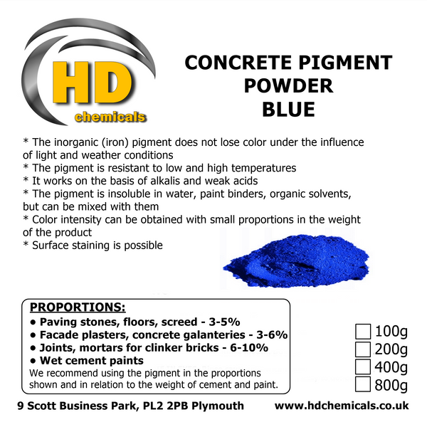Cement Pigment Powder Colour Dye