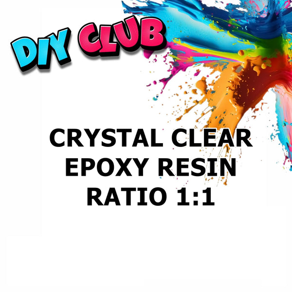 Crystal Clear Epoxy Resin 1:1 Ratio