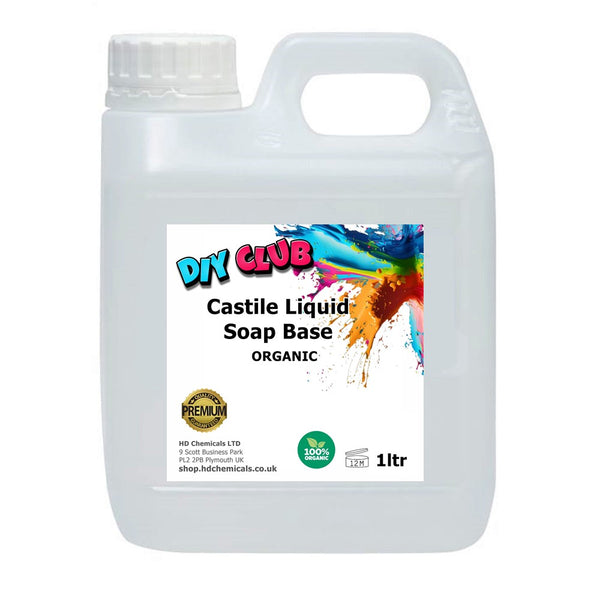 Castile Liquid Soap Base - 1ltr