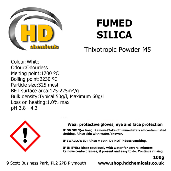 Fumed Silica Thixotropic Powder M5