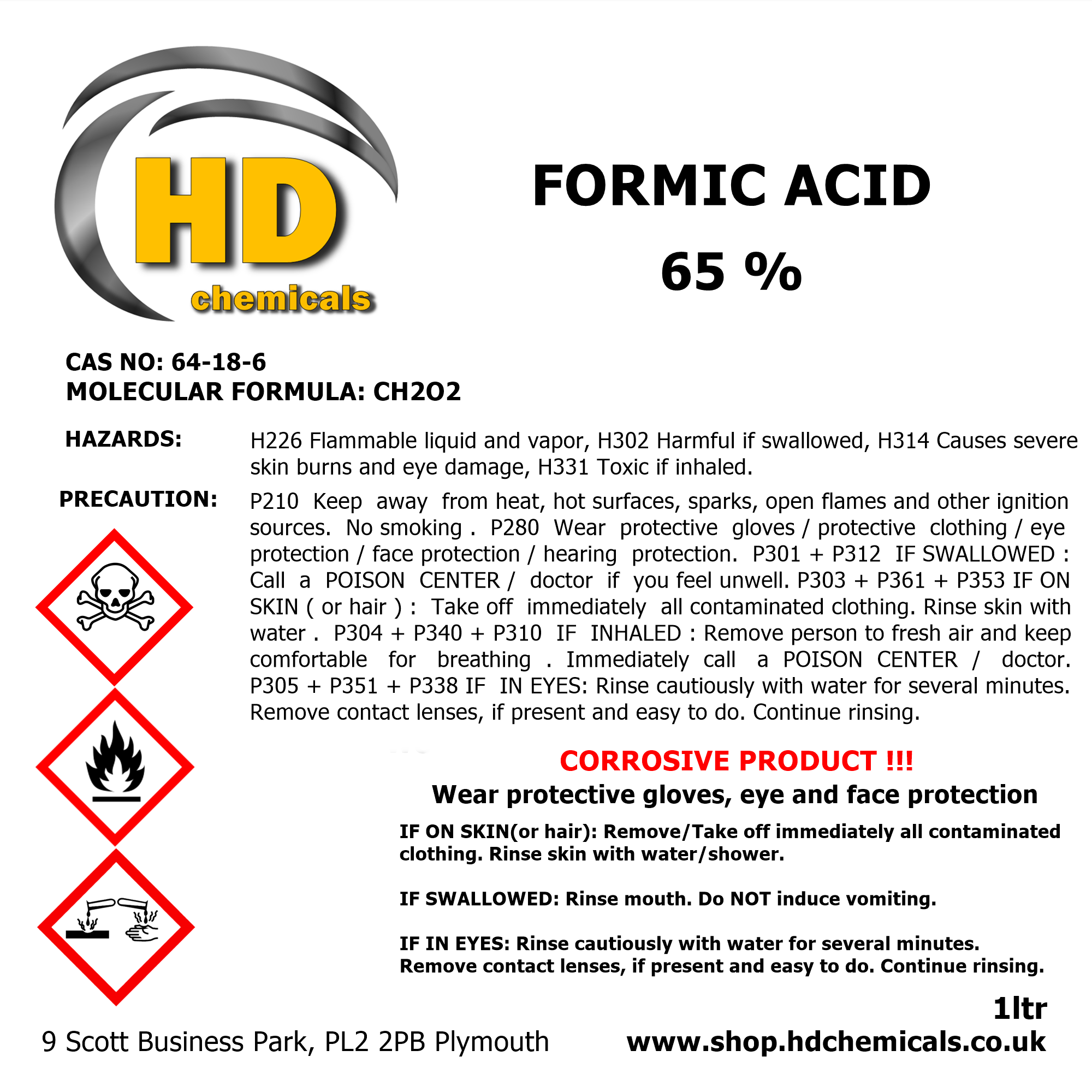 Formic Acid 65%
