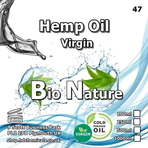 Hemp Virgin Carrier Oil