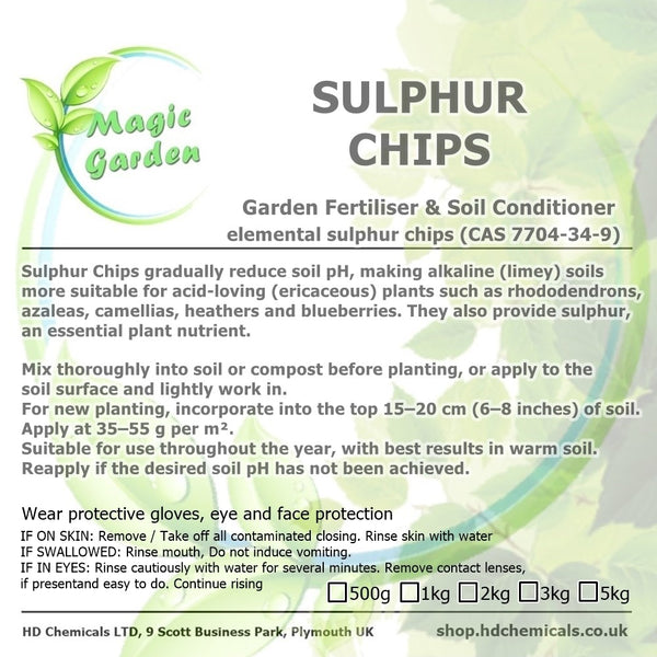 Sulphur Chips Fertiliser