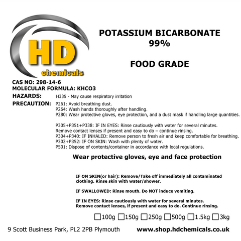 Potassium Bicarbonate 99%