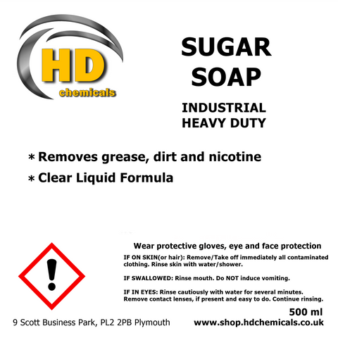 Sugar Soap Clear Liquid