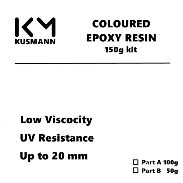 Coloured Epoxy Resin 150g.