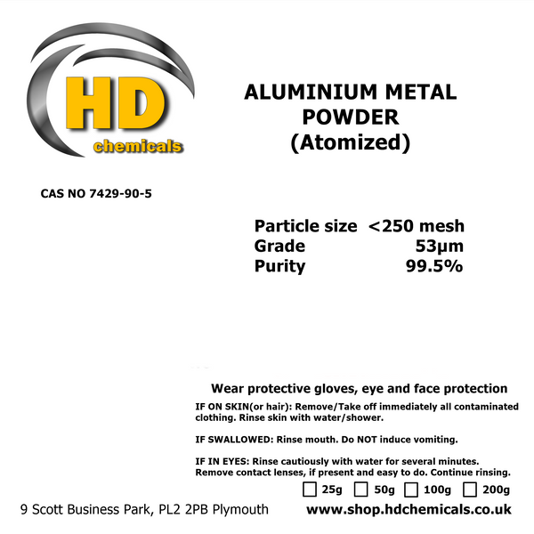 Aluminium Metal Powder (Atomized)