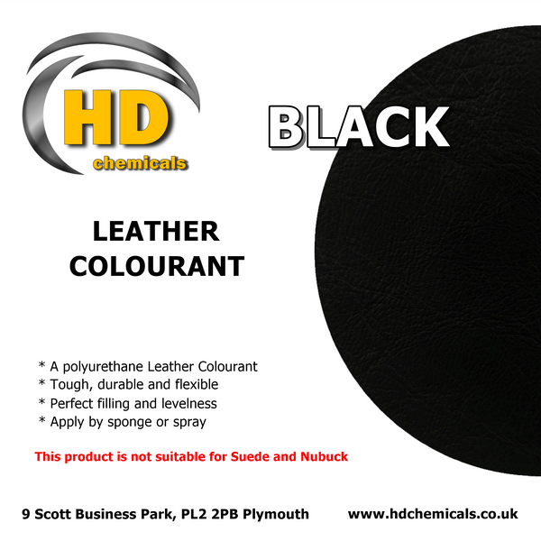 Leather Dye Paint Black.