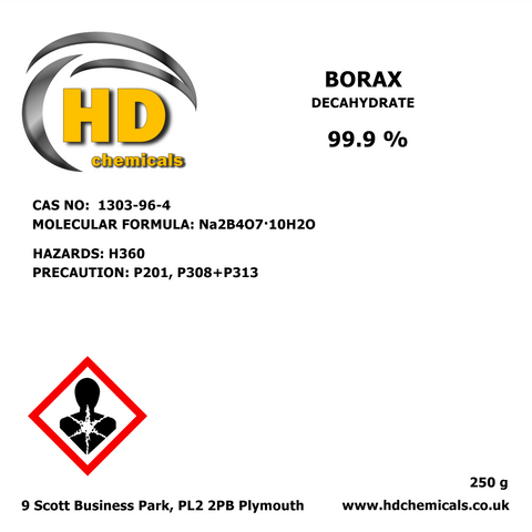 Borax 99.9% - Sodium Tetraborate Decahydrate