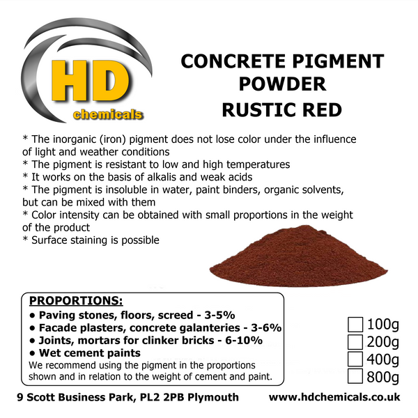 Cement Pigment Powder Colour Dye.