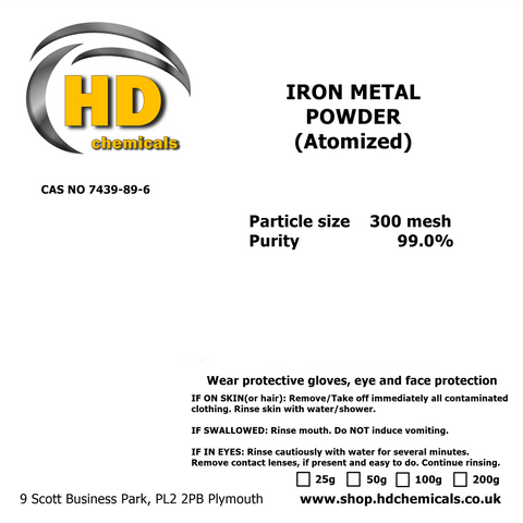 Iron Metal Powder (Atomized)