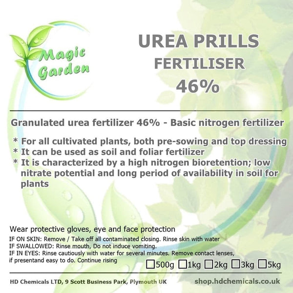 Urea Prills Fertiliser 46%.