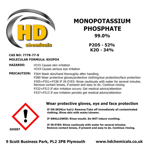 Monopotassium Phosphate.