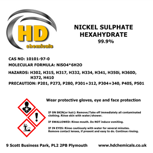 Nickel Sulphate Hexahydrate 99.9%