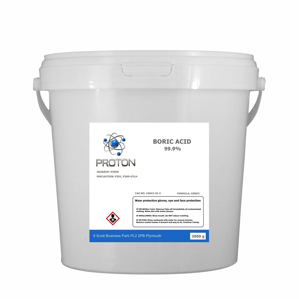 Vente en ligne d'Acide borique 99,9% granulés technique en 5kg sur  Droguerie Jary
