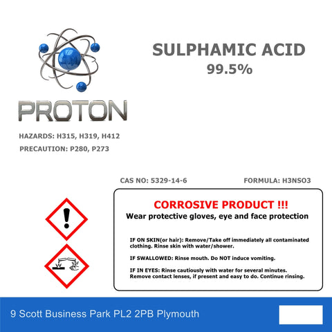 Sulphamic Acid 99.5%.