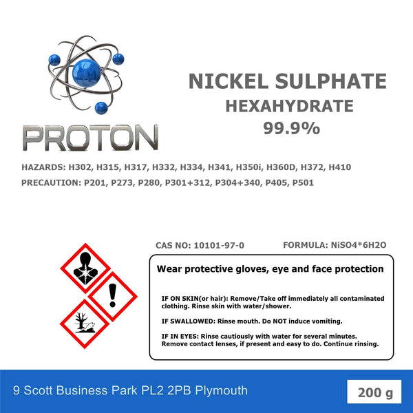 Nickel Sulphate Hexahydrate 99.9%