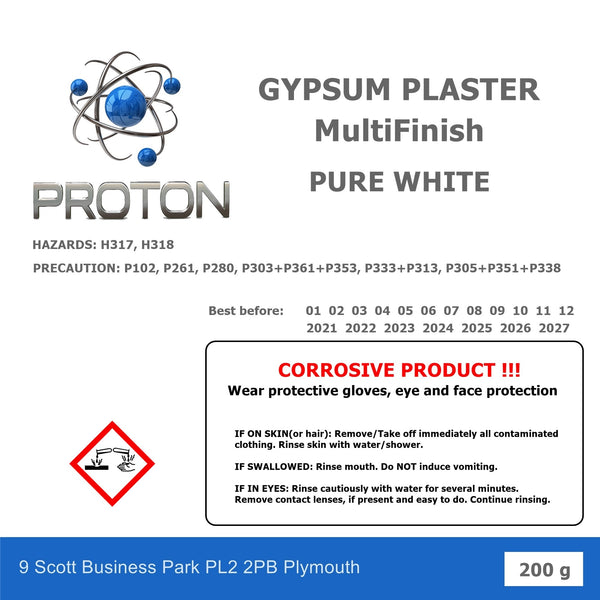 Gypsum Plaster Multi Finish.