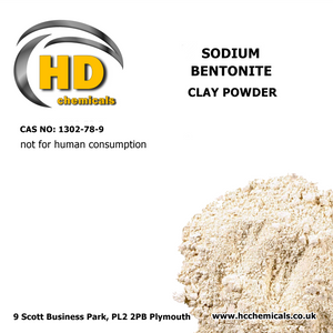 Sodium Bentonite Clay Powder.