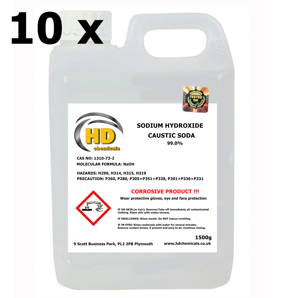 3 uses of Caustic Soda: Cleaning, Pipes Unblocking and Disinfecting - Blog  - HD Chemicals LTD