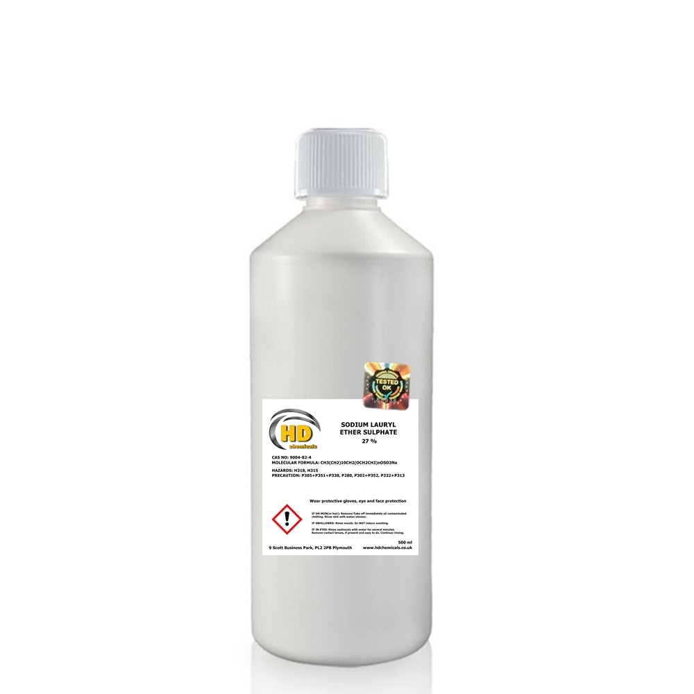 Sodium Lauryl Ether Sulphate 27%.